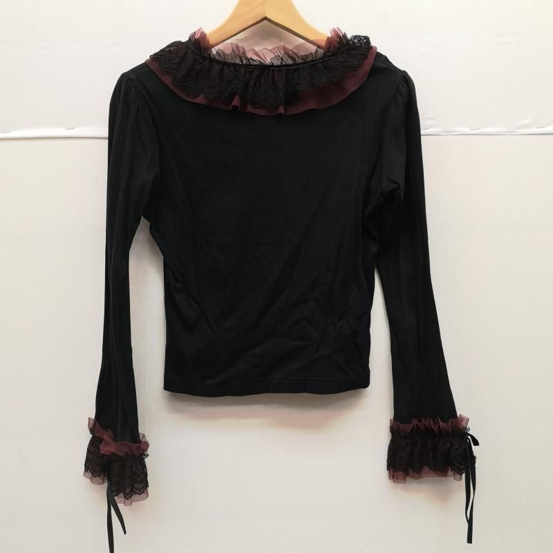ブラックピースナウ BPN フリル レース 長袖 カットソー レディース 