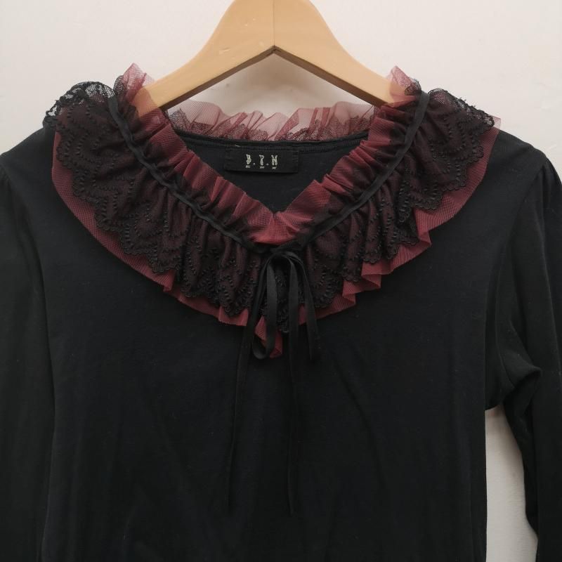 ブラックピースナウ BPN フリル レース 長袖 カットソー レディース 