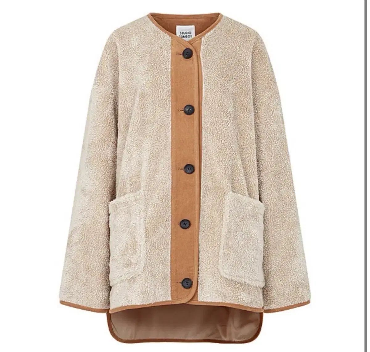 STUDIO TOMBOY スタジオトムボーイ コーデュロイ バイカラー ボアジャケット