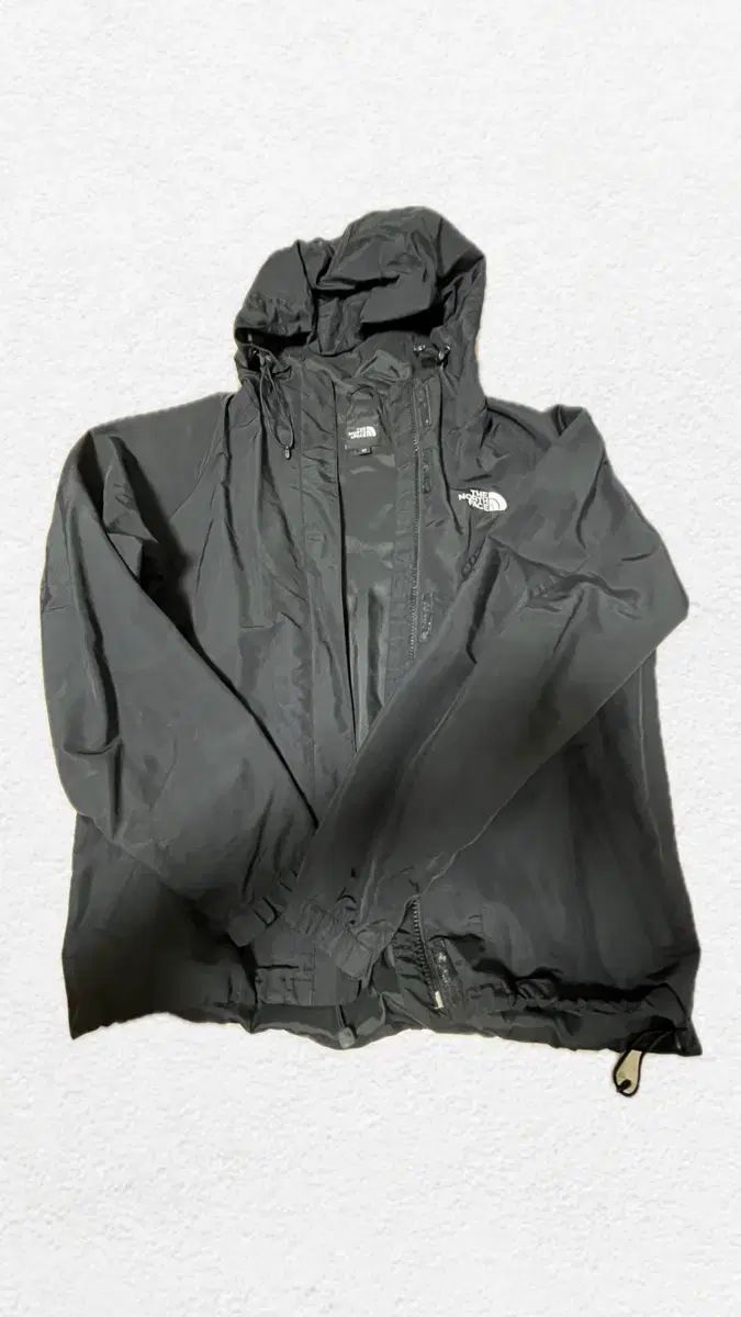 THE NORTH FACE ザノースフェイス ブラック ウィンドブレーカー フード