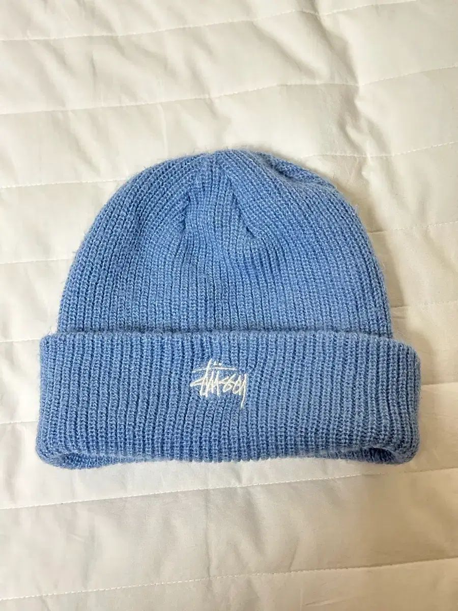 STUSSY ステューシー ベーシック カフ ビーニー パウダー ブルー 2021