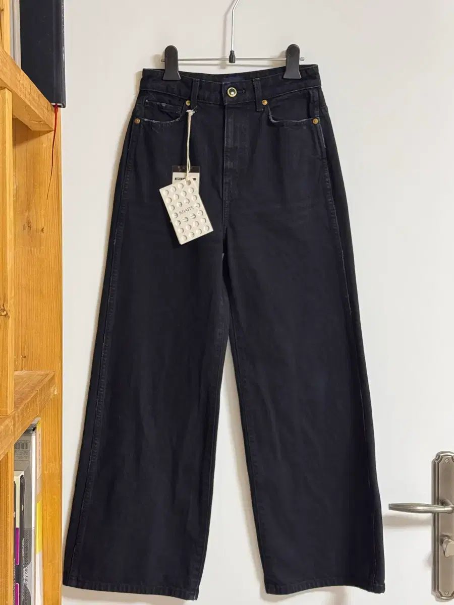 KHAITE Ella ブラック ワイド デニム 25