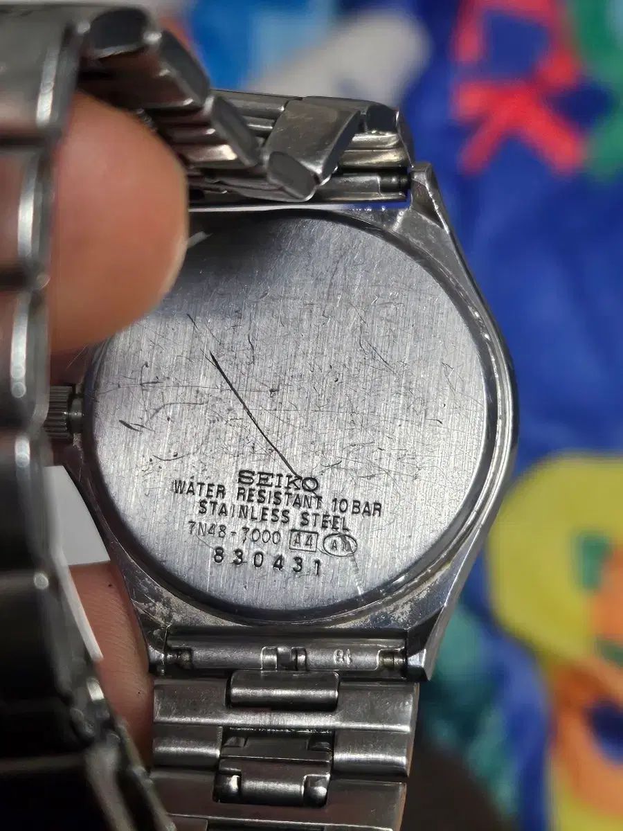 SEIKO スピリット ヴィンテージ メタル Tシャツ 1998 3