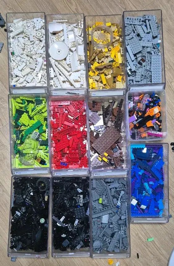 LEGOブロック バルク COLOR別 分離 5 6 kg