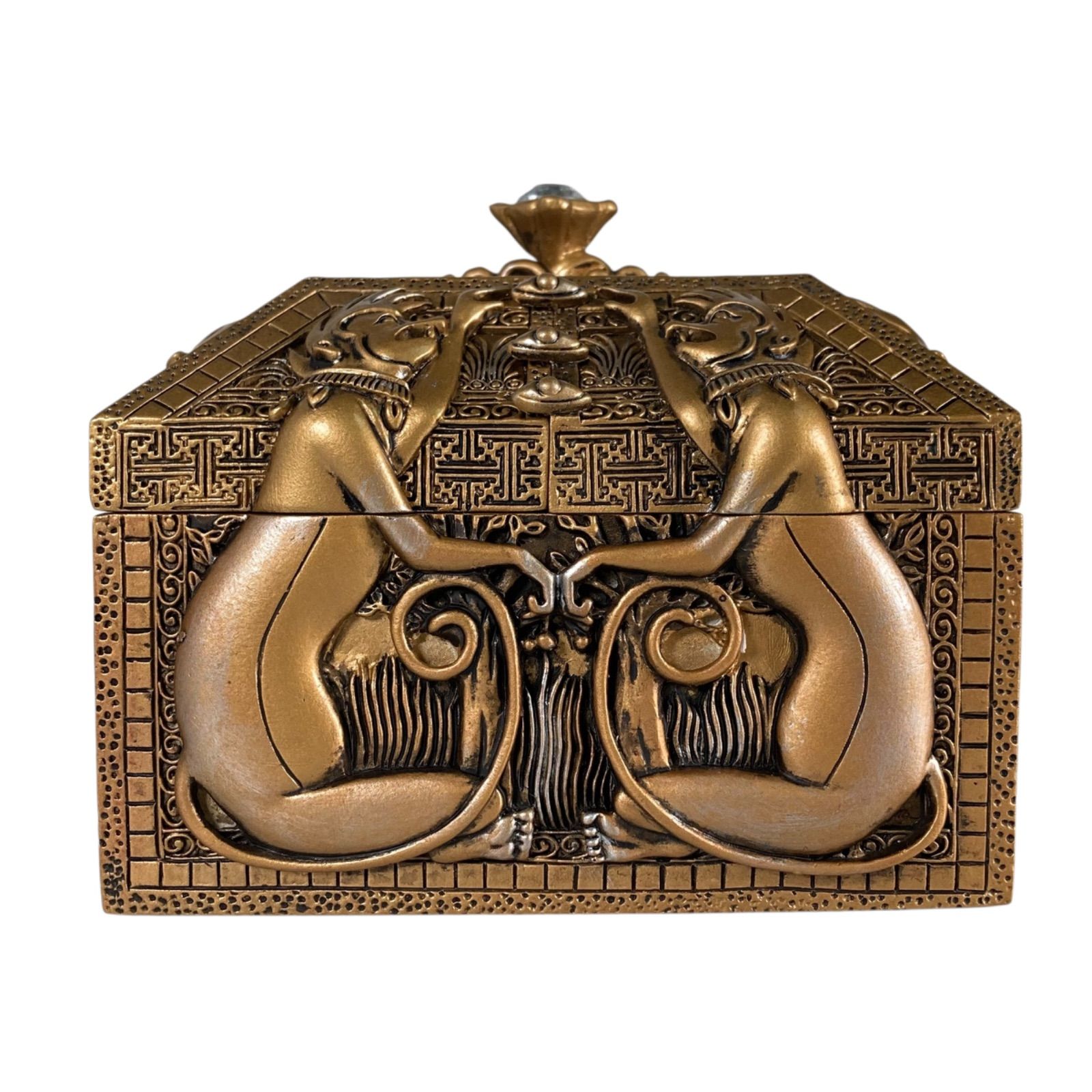 m 142 ♥ Mystic Point Resin Music Box ミスティックポイント ミスティックマナー オルゴール 香港ディズニーランド 品