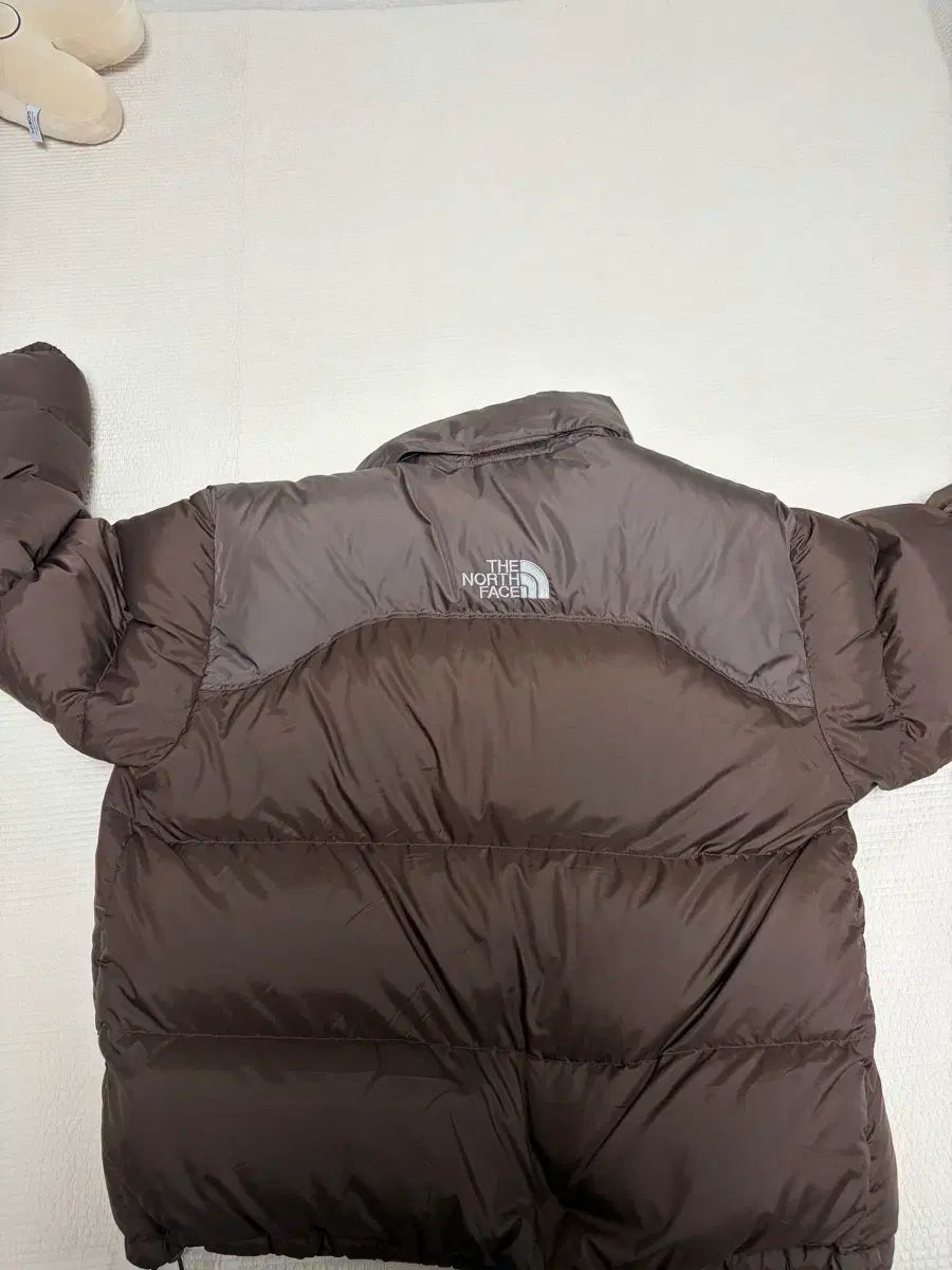 THE NORTH FACE ザノースフェイス センター ヌプシ Nuptse 700 l ブラウン