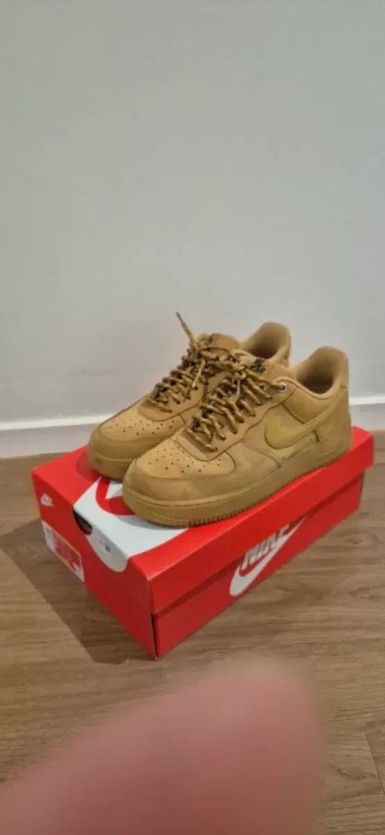 ナイキ エアフォース エア フォース 1 ブラウン ボックスO 26.