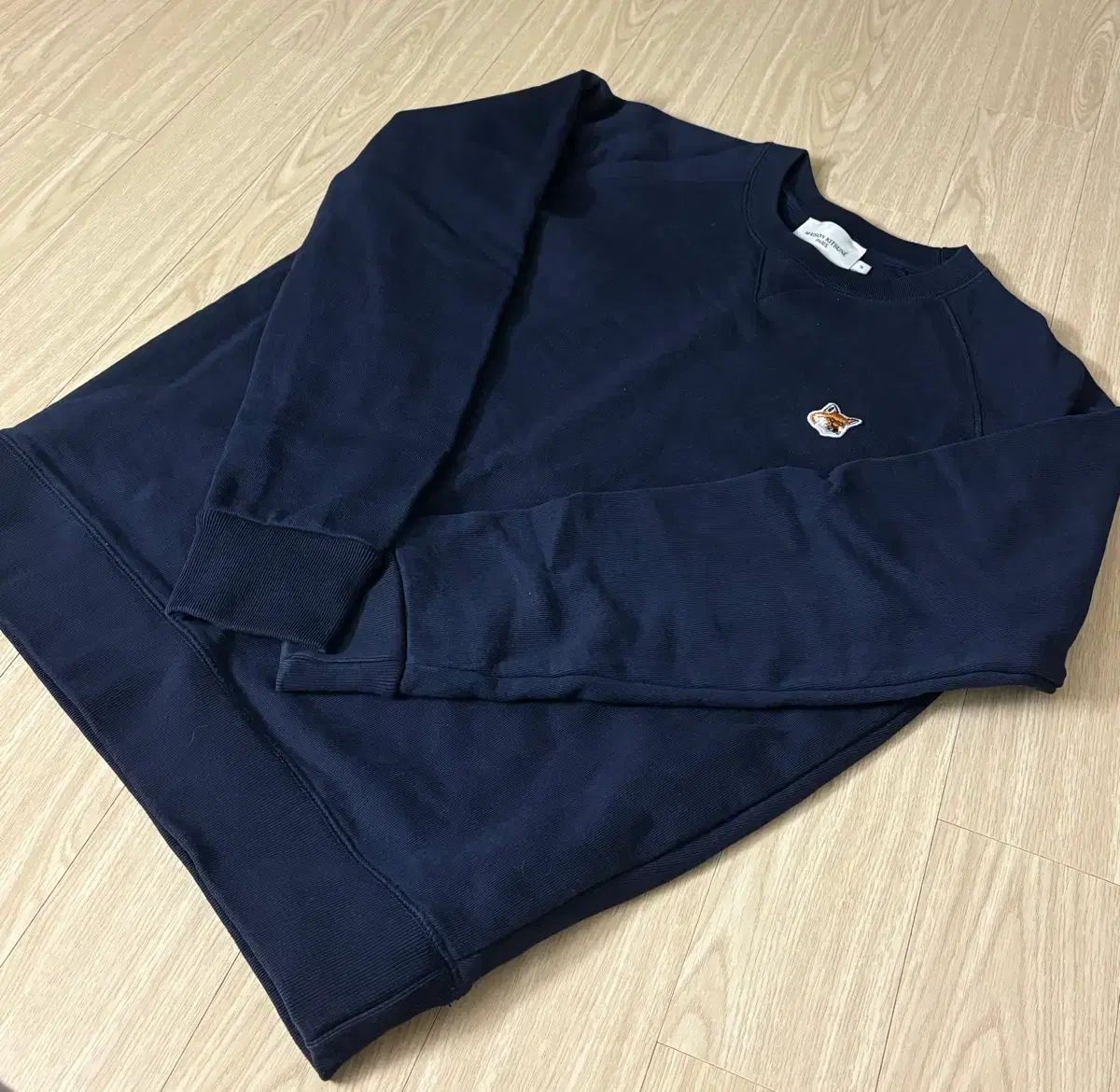 メゾンキツネ スウェット ネイビー m