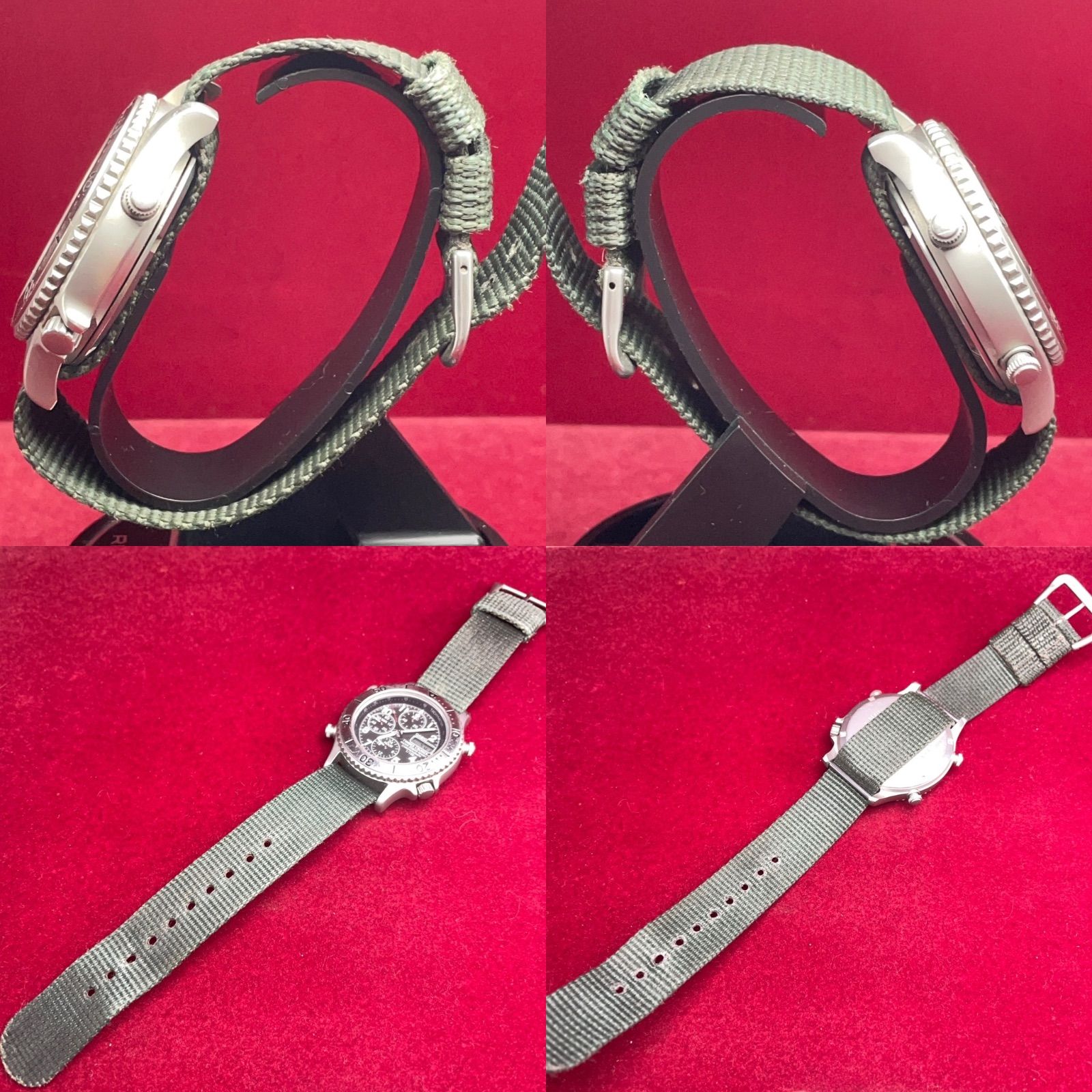 希少 CASIO TIMBER CRUISER アナデジ QZ 電池換済 日本製 ティンバー