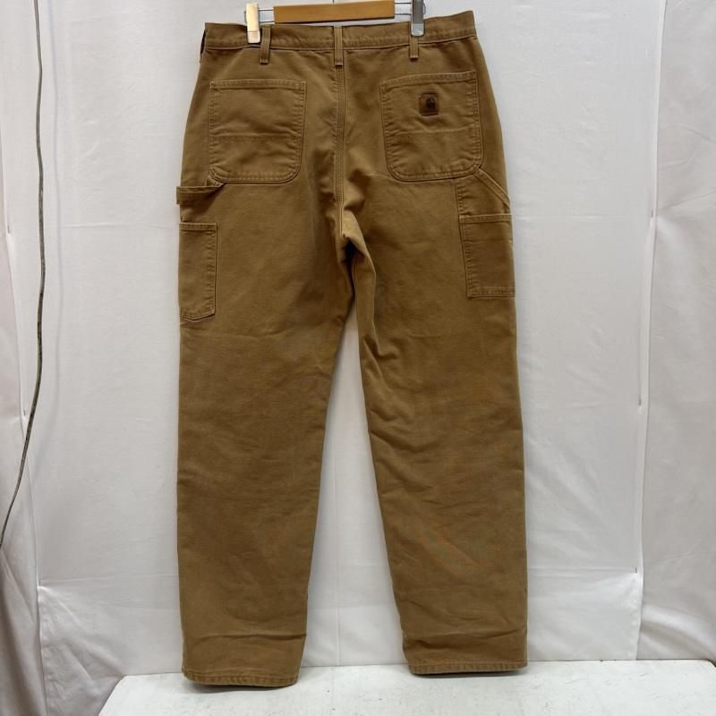 S*B様 カーハート　ダック地　裏地フランネル　ペインターパンツ　古着　モスグリ S*B様 カーハート ダック地 裏地フランネル ペインターパンツ 古着
