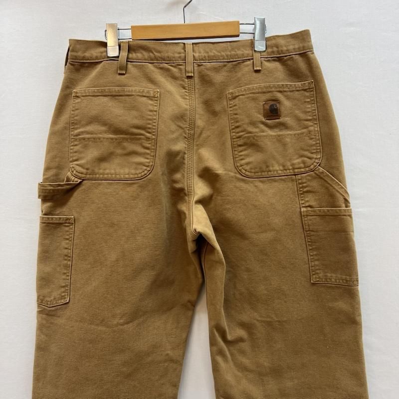 S*B様 カーハート　ダック地　裏地フランネル　ペインターパンツ　古着　モスグリ S*B様 カーハート ダック地 裏地フランネル ペインターパンツ 古着