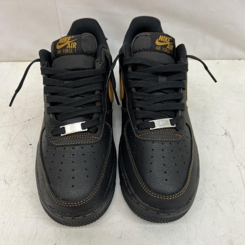 ナイキ AIR FORCE 1 07 LV 8 ブラック デザートオークル HQ 2037-003 エアフォース メンズ 26.0 cm ISItems 古着