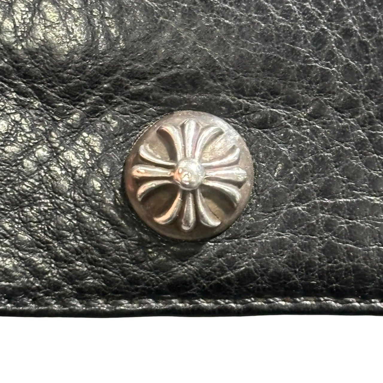 CHROME HEARTS(クロムハーツ) 1SNAP WALLET 1スナップ クロスボタン 