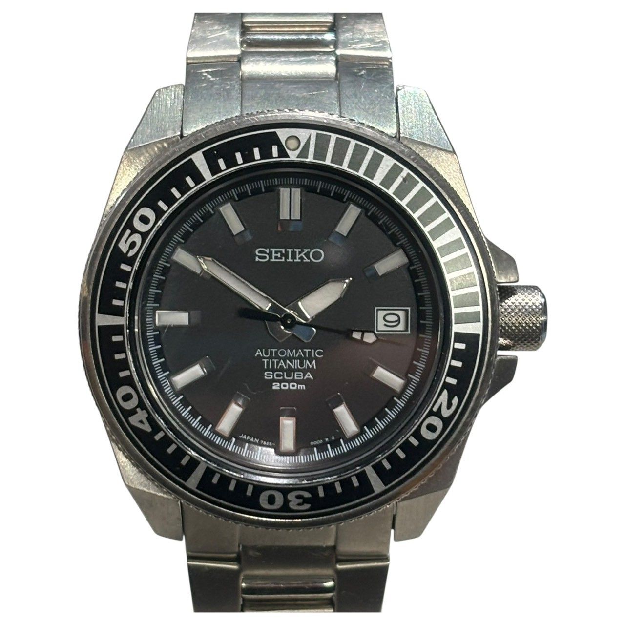 SEIKO(セイコー) Diver 200m ダイバー 自動巻き 腕時計 7S25-00D0 文字 