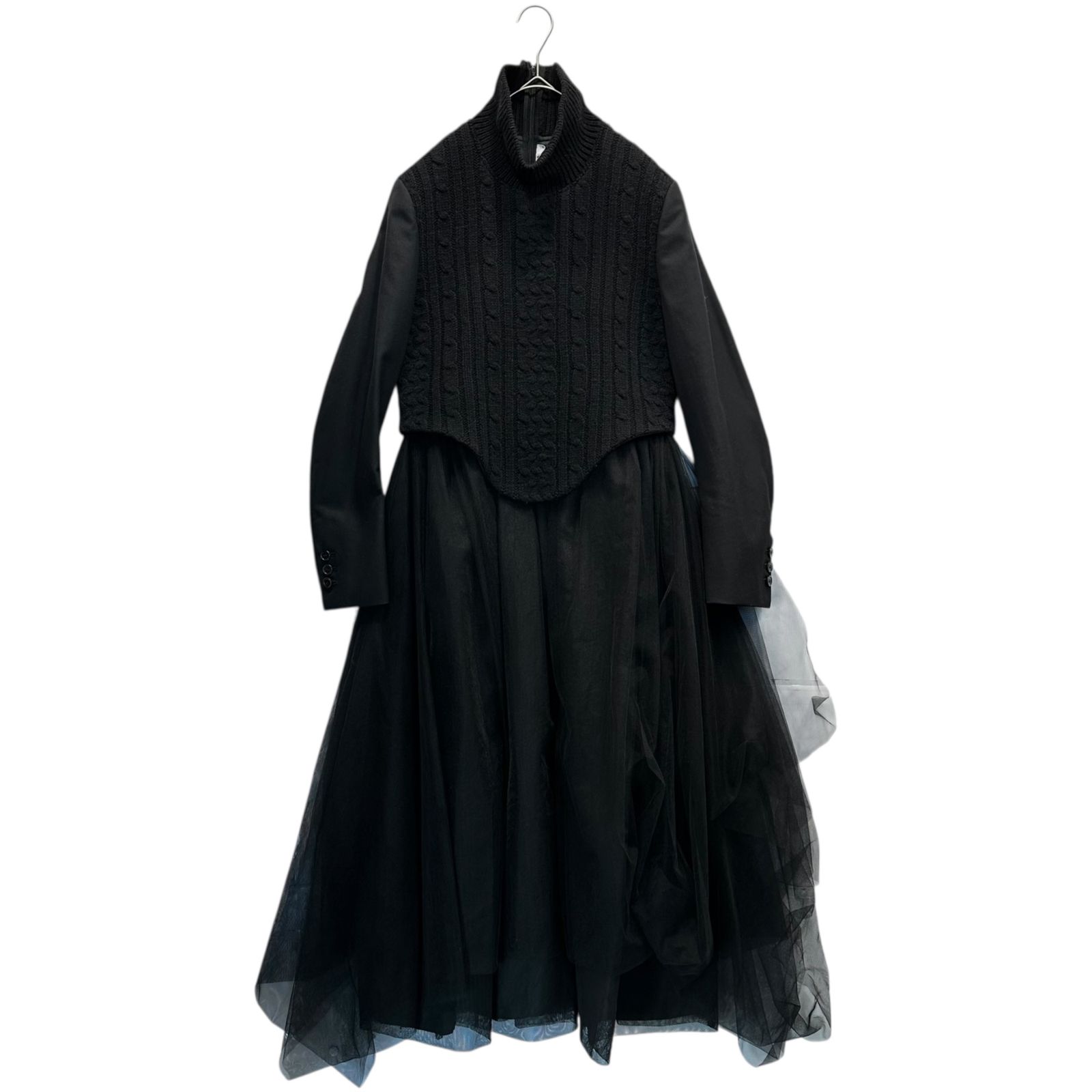noir kei ninomiya(ノワールケイニノミヤ) 23AW Knit-Panel Tailored 