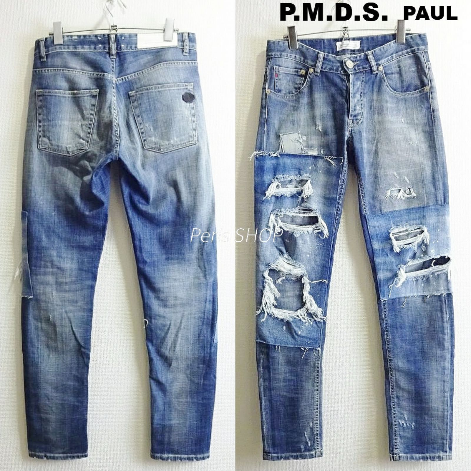 PMDS ピーエムディーエス PAUL W78cm / W28 / M スリムデニム 