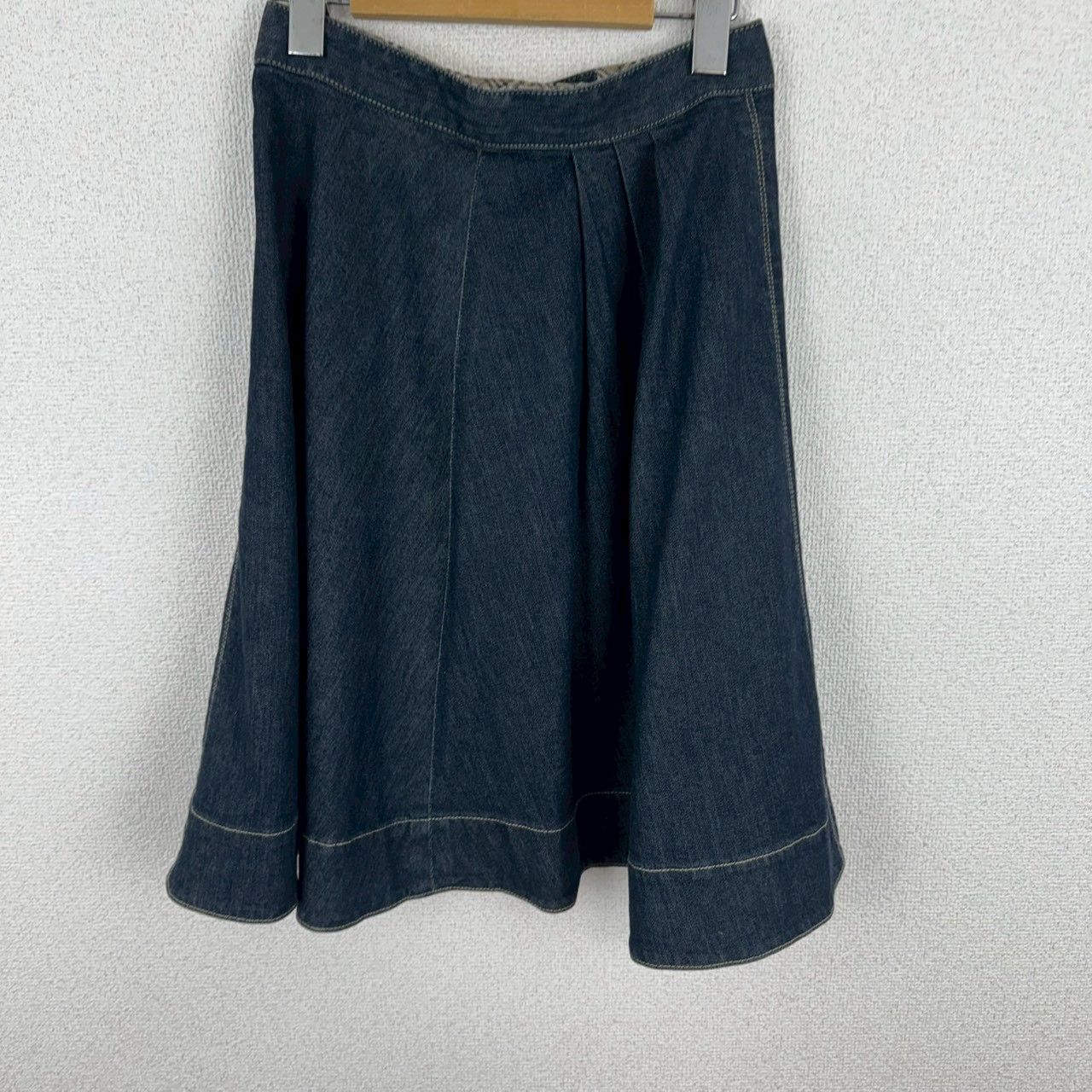 BURBERRY BLUE LABEL デニムフレアスカート BURBERRY BLUE LABEL（バーバリーブルーレーベル） フレアスカート 38