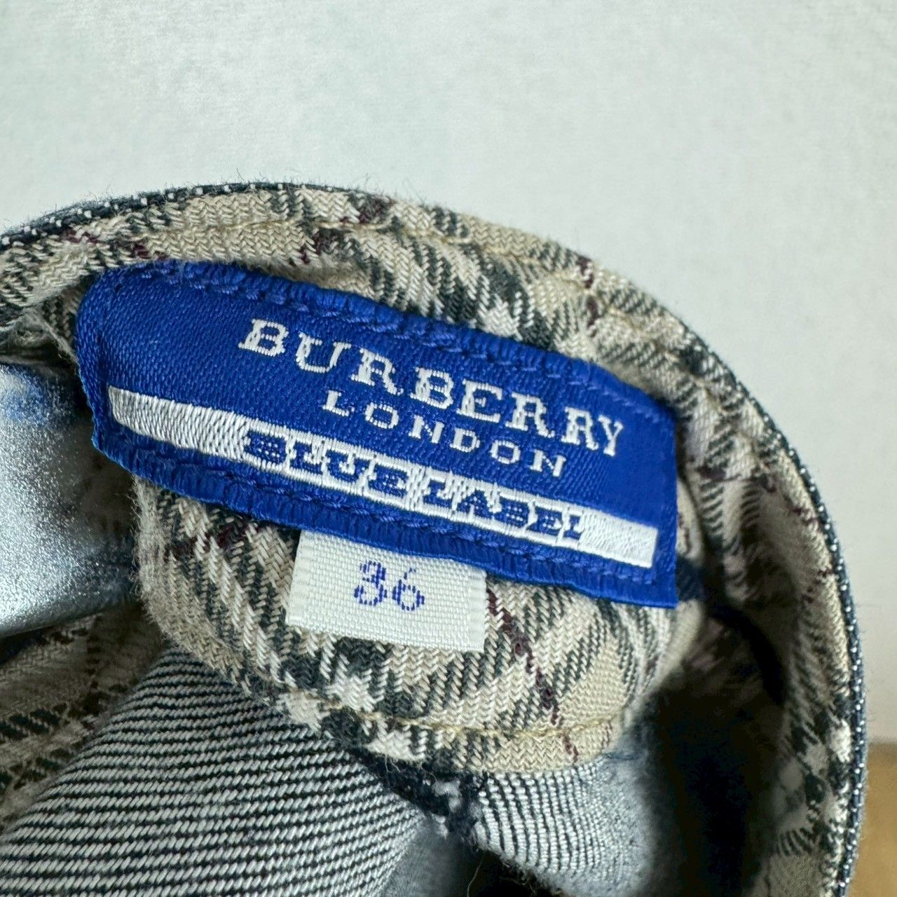 Burberry Blue Label バーバリーブルーレーベル デニムスカート