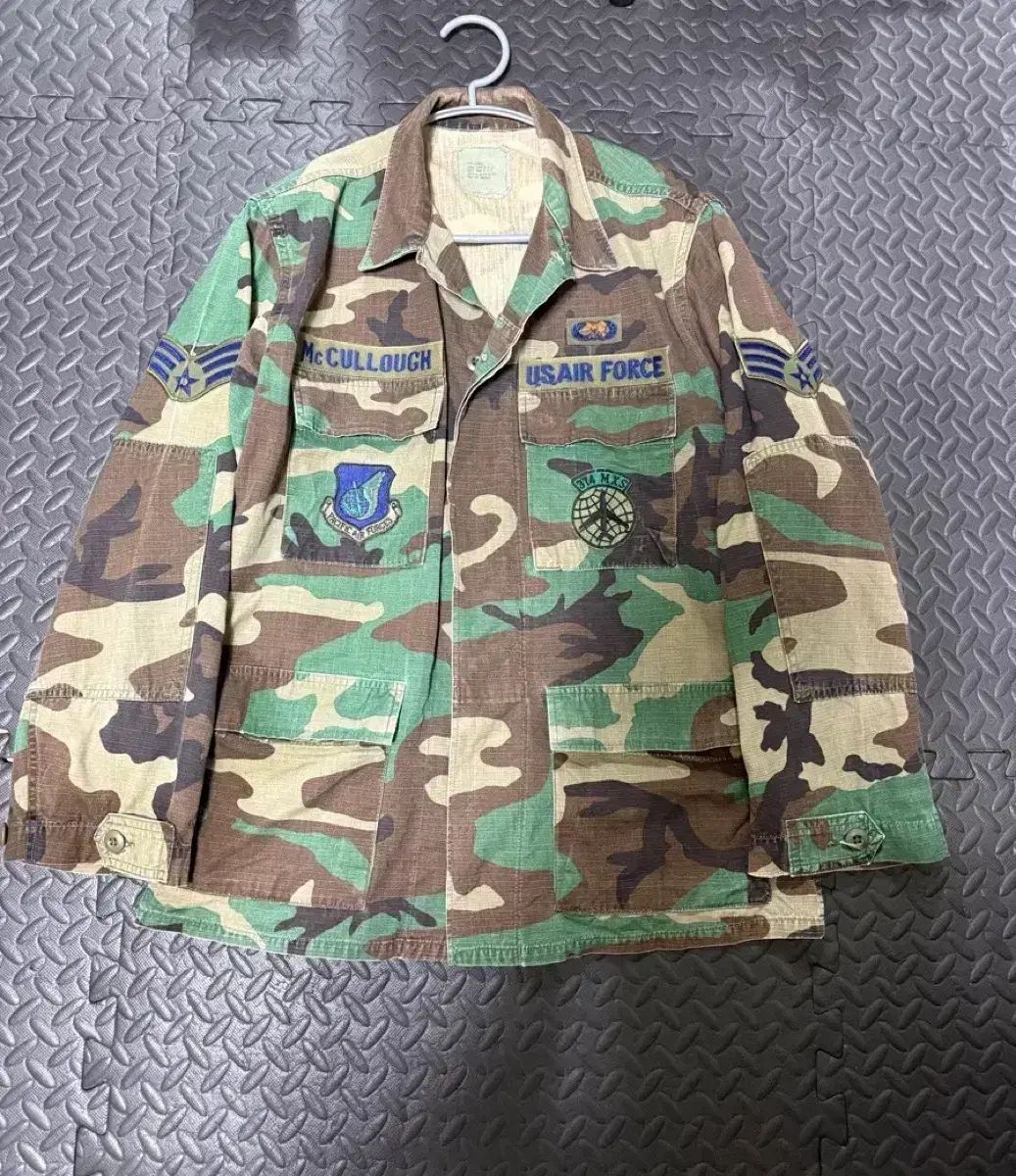 ミリタリー オリジナル BDU カモ ウッドランド ジャケット