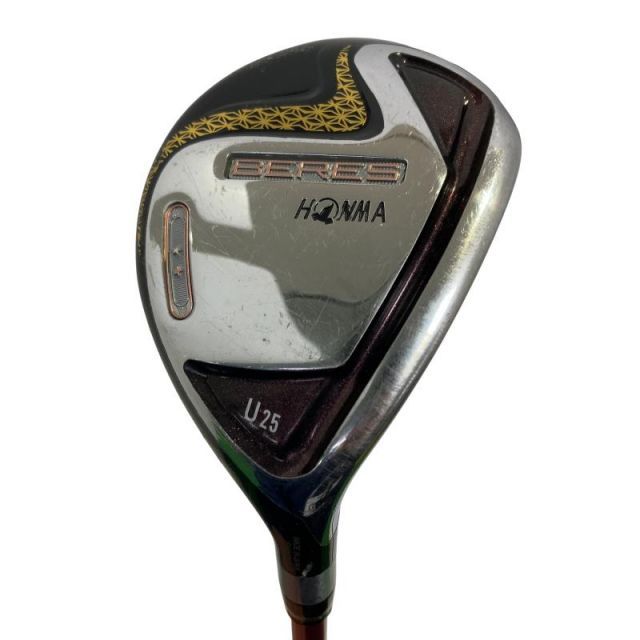 本間ゴルフ BERES 2019 25° レディース ユーティリティ UT 2 S ARMRQ 38 フレックスA 女性用 右利き 右用 Cランク ゴルフクラブ