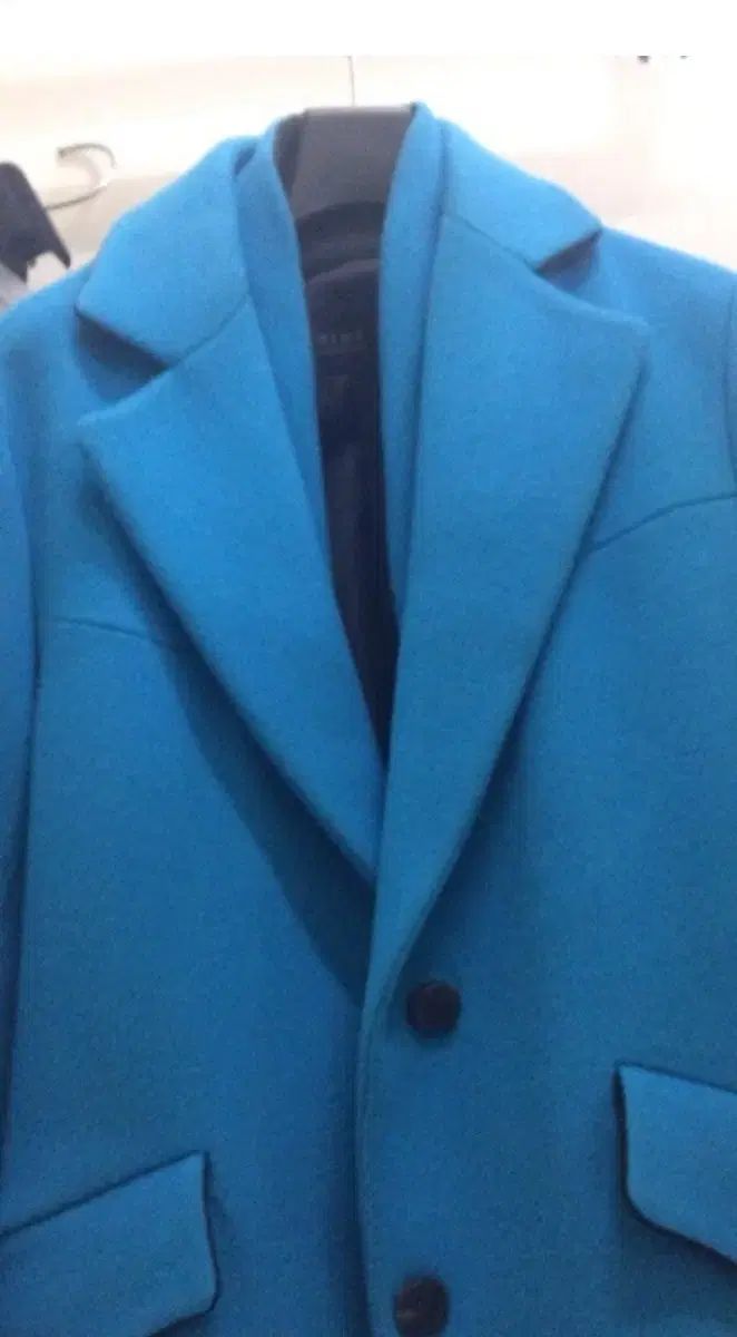 TIME ウールコート VIVID ブルー