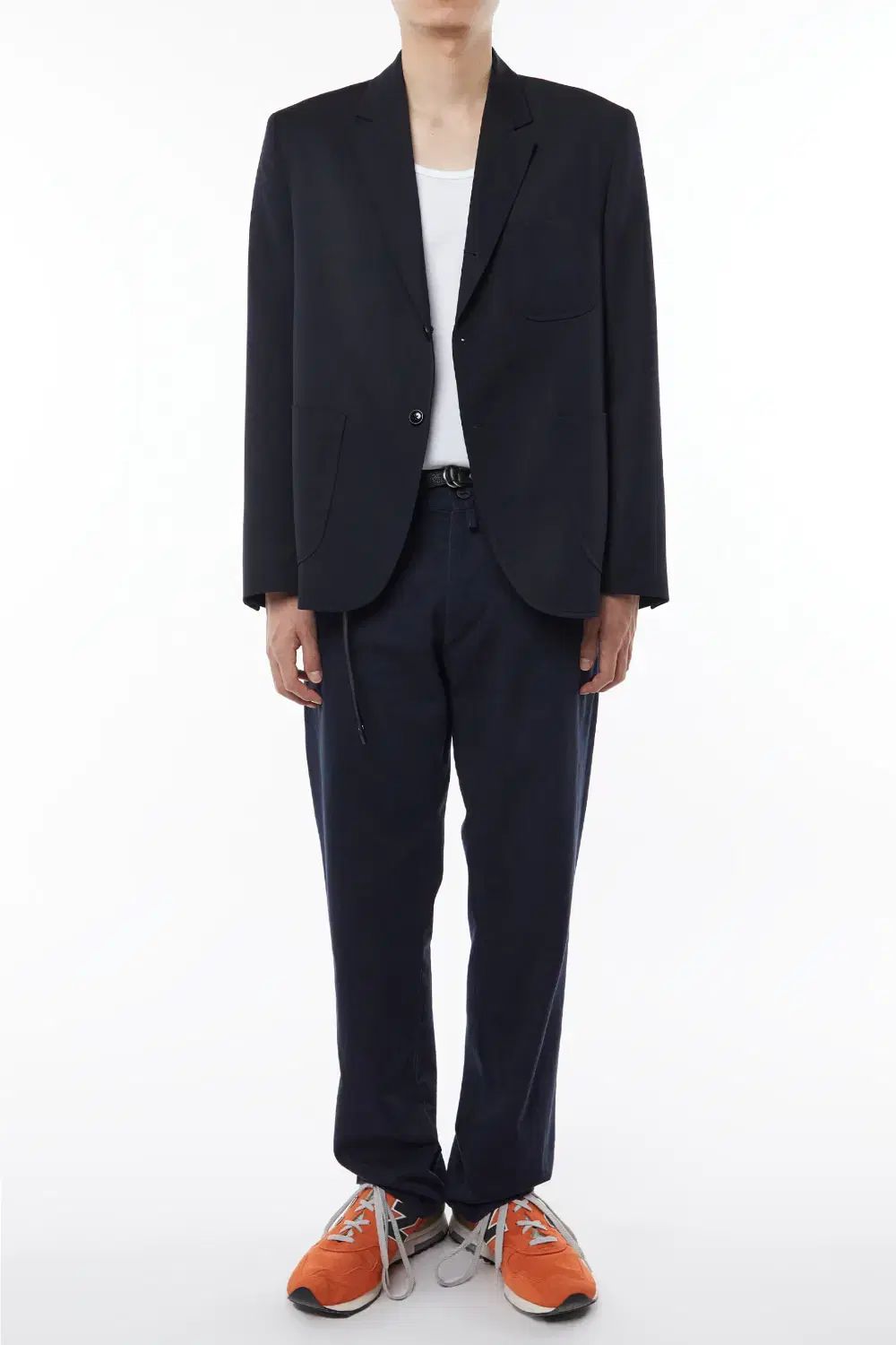 Years ago Y-901 パンツ ネイビー M