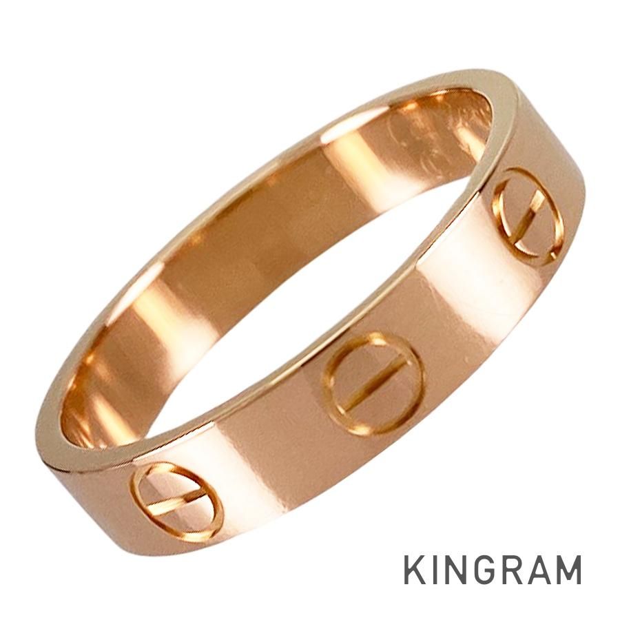 カルティエ Cartier ミニラブ K 18 PG 10号 50 リング sss