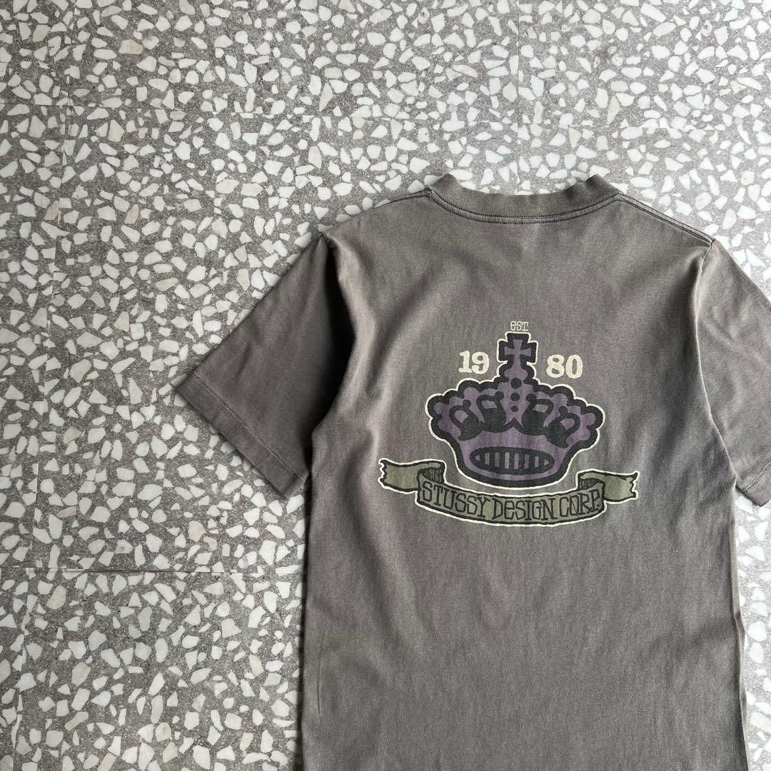 STUSSY / 80-90's old crown T-shirt オールドステューシー クラウン