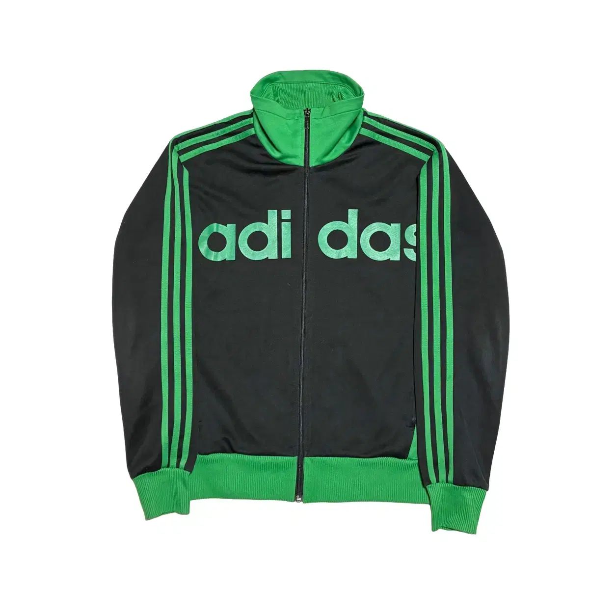 95 アディダス ビックロゴ グリーン トラックジャージ