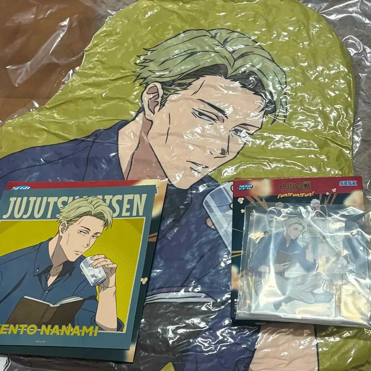 まとめ売り 呪術廻戦 SEGA セガ クージー ななみ ステッカー アークス アクリル クッション セット