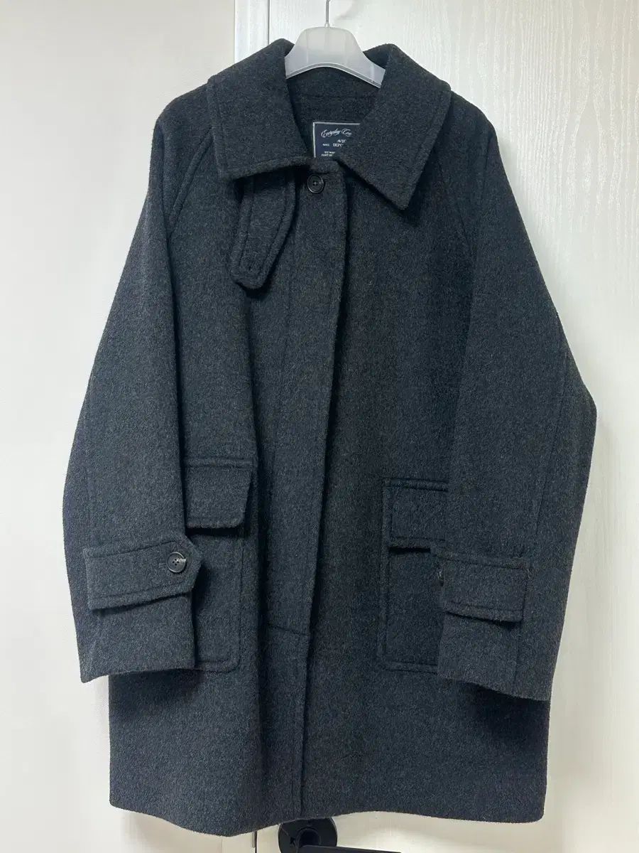 depound バルマカーン ハーフ コート チャコール