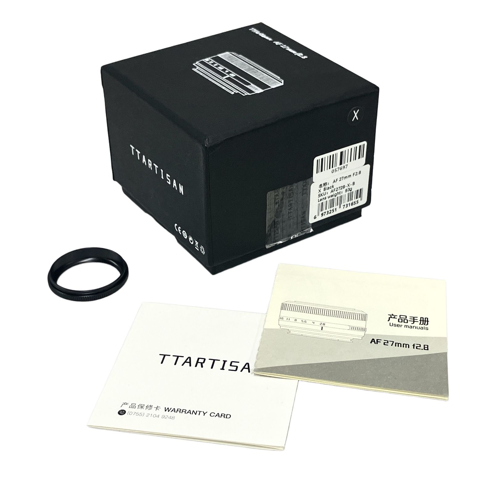 銘匠光学 TTArtisan AF 27 mm F 2.8 フジフイルムX用 カメラ用レンズ 良好