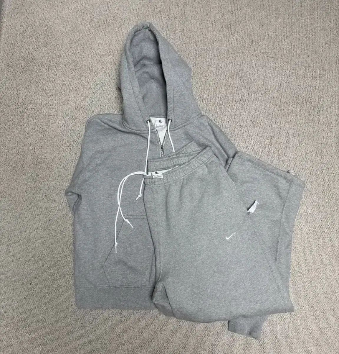 NIKE ナイキ NRG ソロスウッシュ グレー セットアップ XL-2 XL