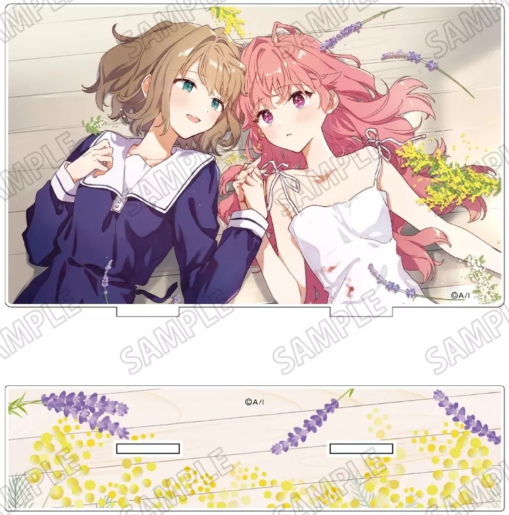 中古】アクリルスタンド・アクリルパネル シーナ＆ミミ アクリルアート