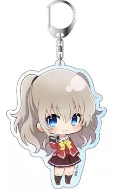 Charlotte　ビッグアクリルキーホルダー　友利奈緒 中古】キーホルダー・マスコット(キャラクター) 友利奈緒 デカ