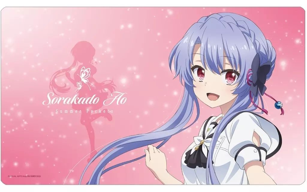 summer pockets 空門蒼 ゲームマットセット 再生産】「Summer Pockets REFLECTION BLUE」ラバーマット（空門蒼