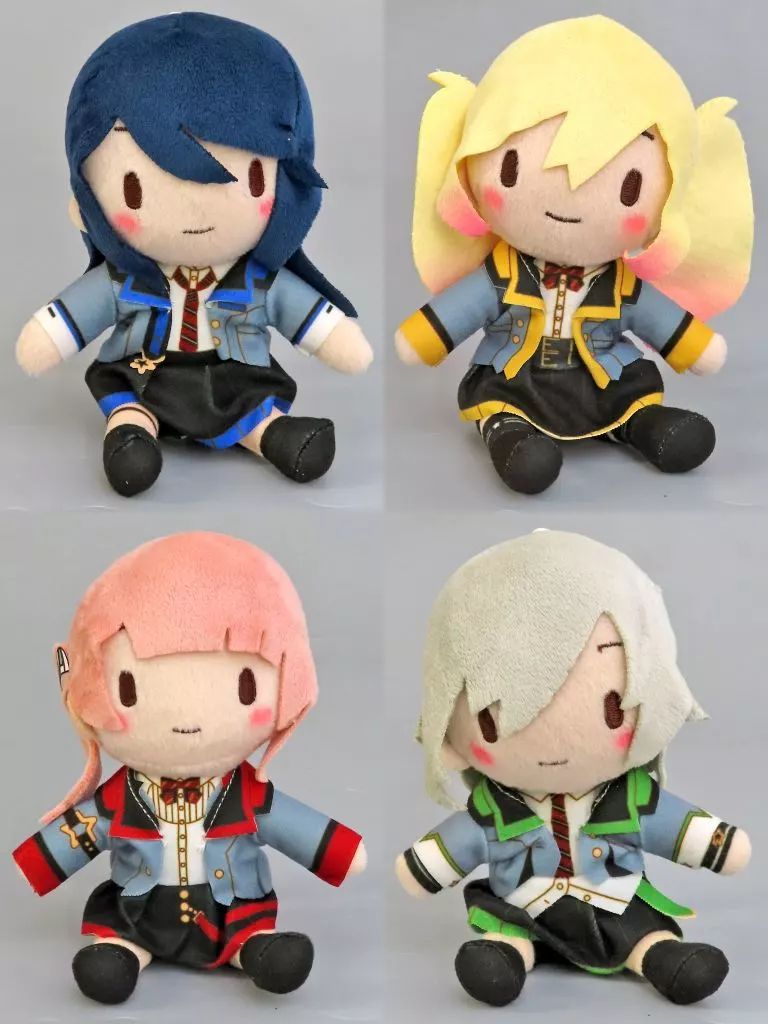 中古】ぬいぐるみ 全4種セット ふわぷち ミニぬいぐるみ“Leo/need