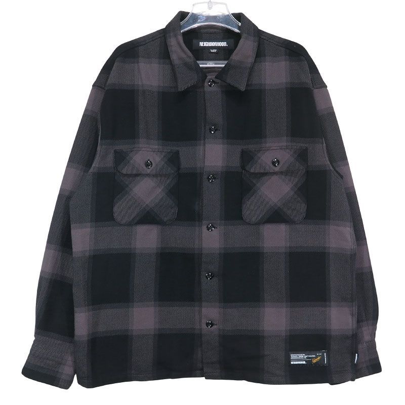 NEIGHBORHOOD ネイバーフッド 25AW BUFFALO CHECK SHIRT LS 252BENH