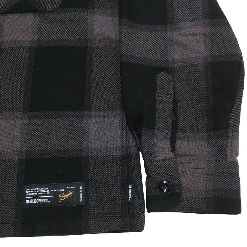 NEIGHBORHOOD ネイバーフッド 25AW BUFFALO CHECK SHIRT LS 252BENH 