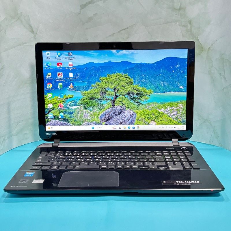 TOSHIBA ノートPC メモリ8GB Windows 11 オフィス付き バッテリ大容量◎4世代Core i5【オフィス付】メモリ8GB☆爆速SSD搭載