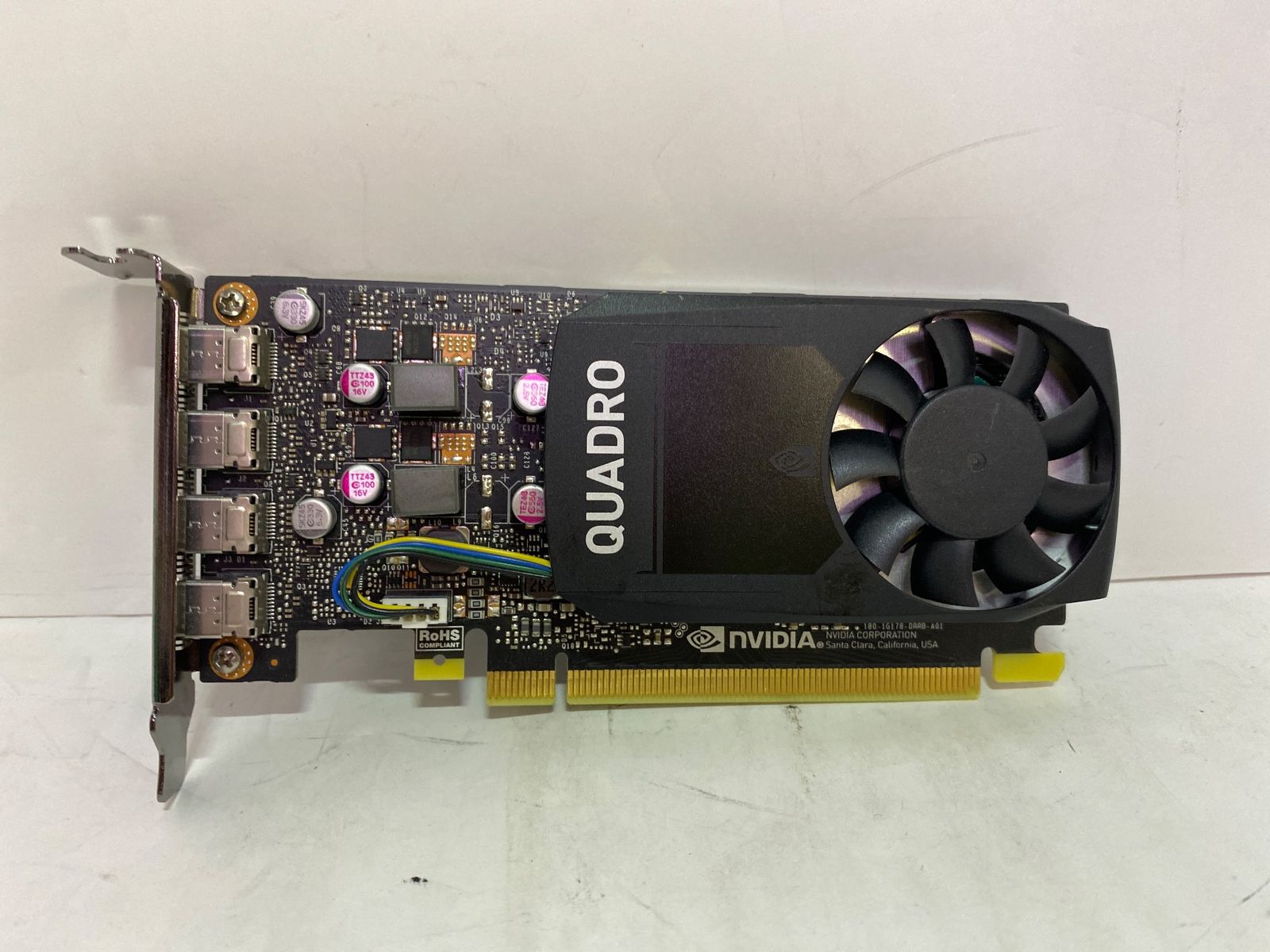 中古PCパーツ] NVIDIA Quadro P1000 EQP1000-4GER [PCIExp 4GB] - メルカリ