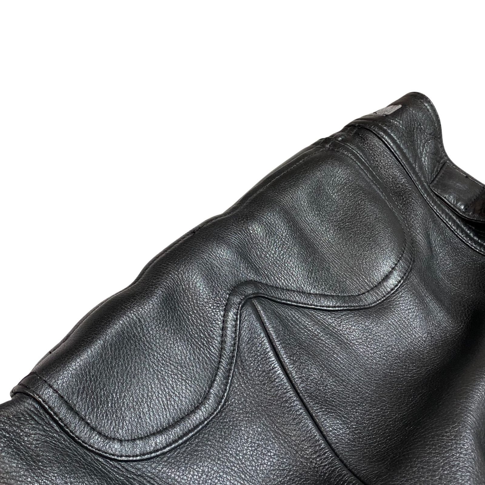 NANKAI ナンカイ 南海部品 レザー ライディング パンツ ブラック LL