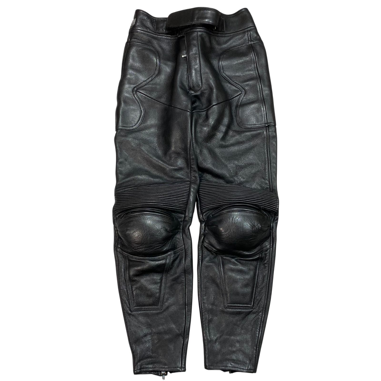 NANKAI ナンカイ 南海部品 レザー ライディング パンツ ブラック LL