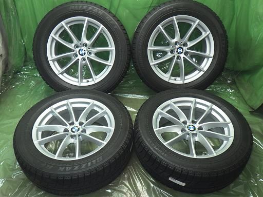 スタッドレス 23年製 バリ山 BMW X 3 G 02 18インチ ブリザックRFT