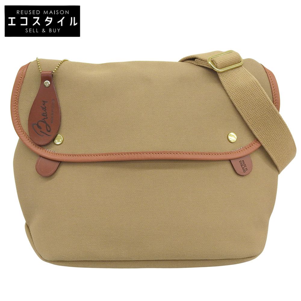 Brady ブレディ AVON エイボン キャンバス ショルダーバッグ メンズ ベージュ