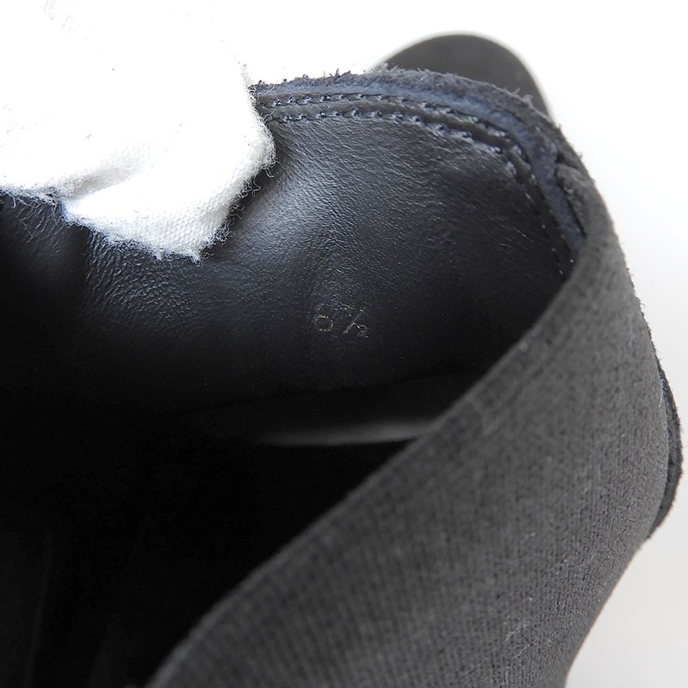  フェランテ JUST カウスエード ヴィブラム社製 ソール サイドゴアブーツ メンズ 黒 6 1|2 JUSTS-BL-6 010ラスト 6.5 その他 靴