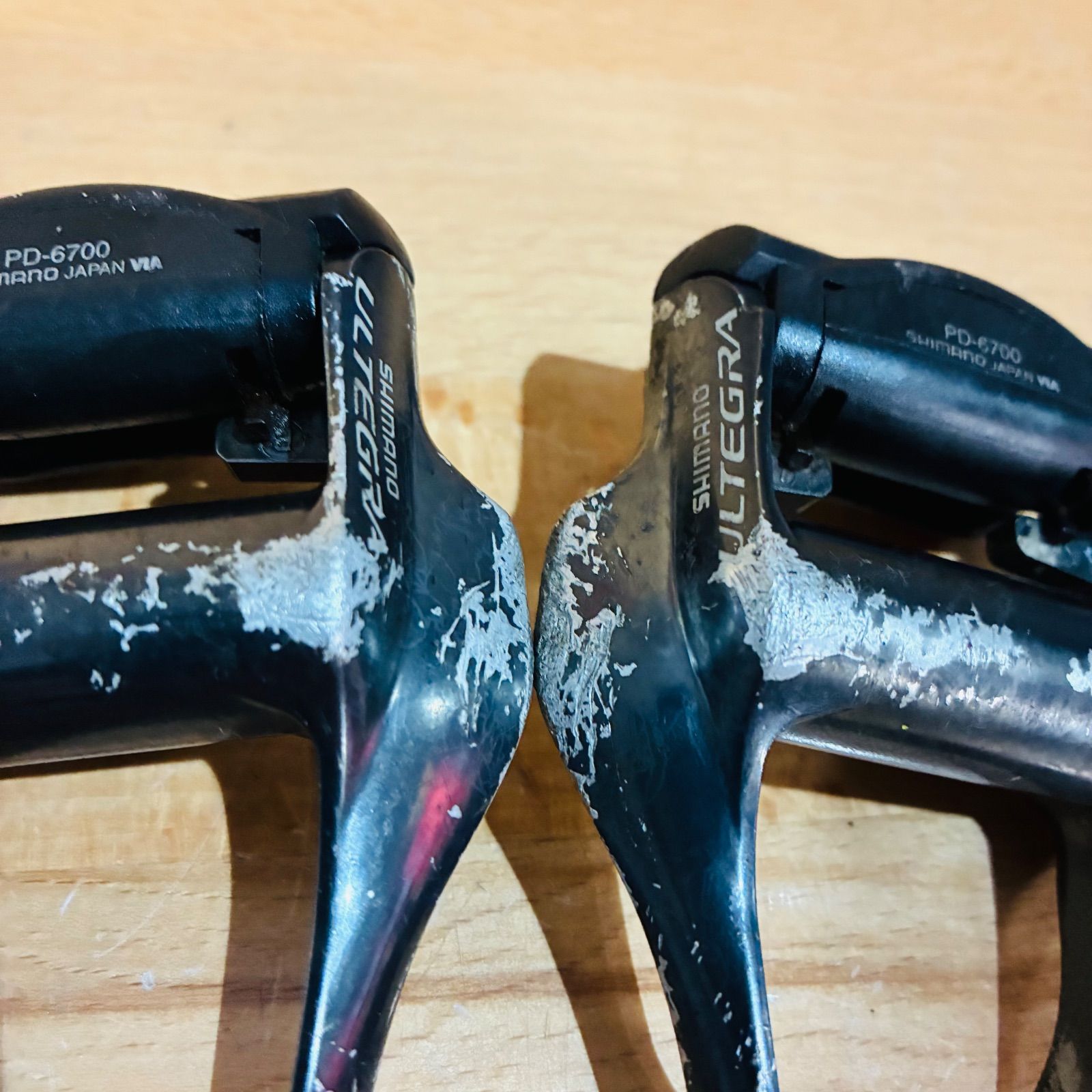 中古品】 シマノ アルテグラ PD-6700 SPD-SL ビンディングペダル