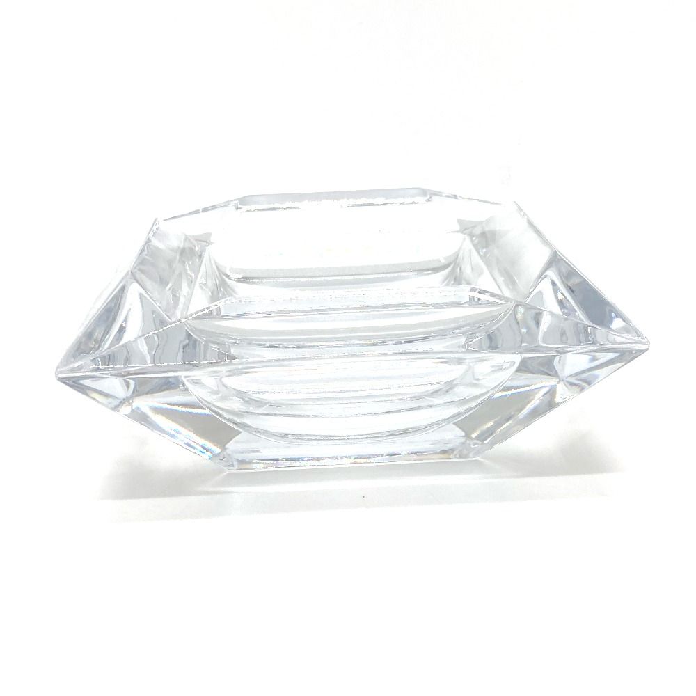 BVLGARI ブルガリ 灰皿 エキセントリカ クリスタルガラス クリア