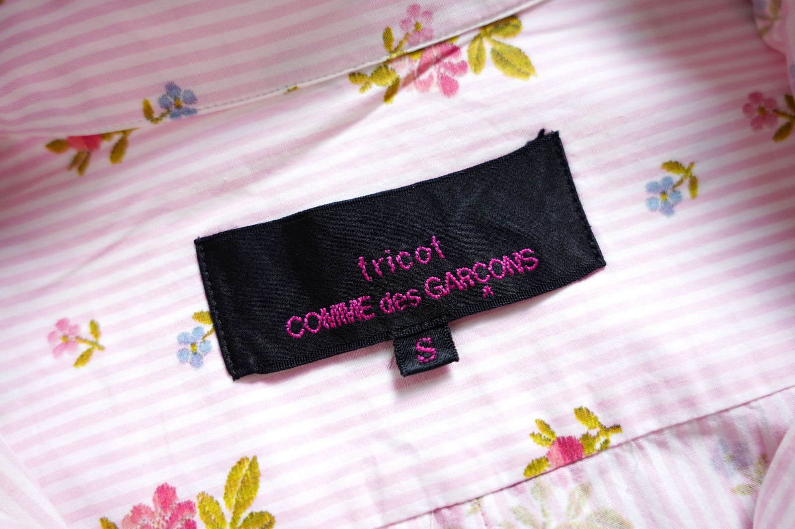 964t*美品 トリココムデギャルソン tricot COMME des GARCONS コットン