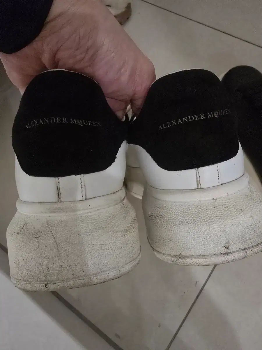  アレキサンダー マックイーン オーバーソール 白 40 スニーカー 靴